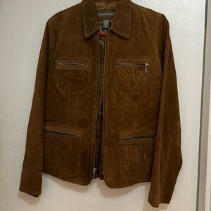 Banana Republic Brown Leather Jacket